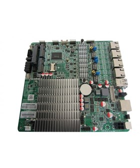 مادربرد صنعتی چهار هسته ای j1900 بدون فن /چهار پورت لن 1گیگ/multi 4 lan port مدل kc5006